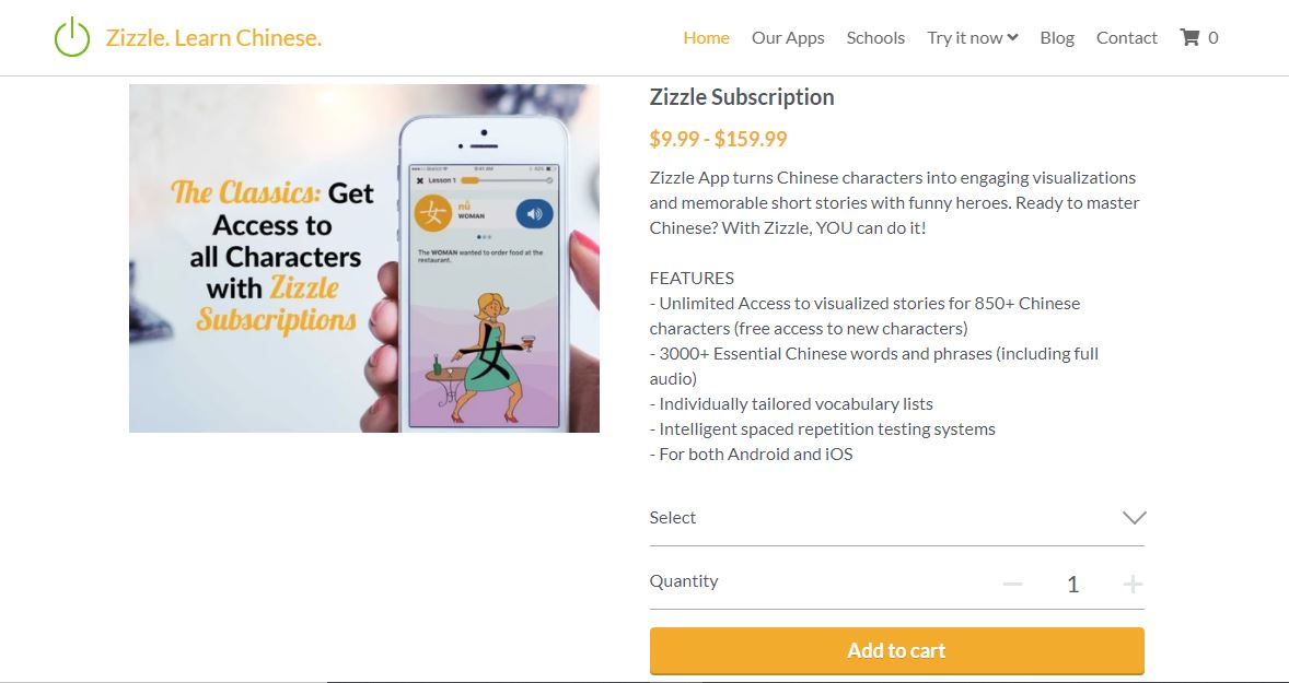 Zizzle subscription business website Zizzle subscription business website